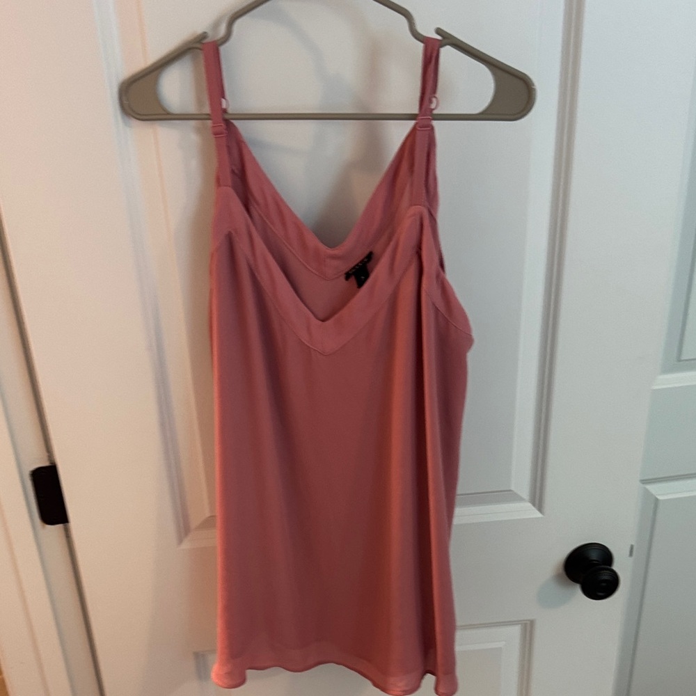 Pink Camisole tie back Top